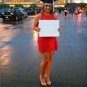 BCBGMaxAzria red dress